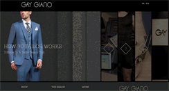 Desktop Screenshot of gaygiano.com